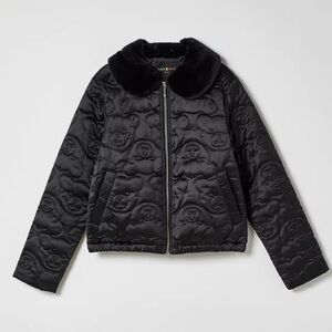 Teddy Fresh Black Bomber Jacket